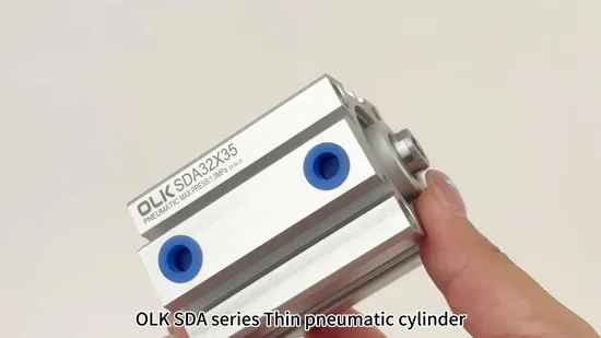 High Quality Thin Series Sda16X20 Pneumatic Cylinder for Auto Machine